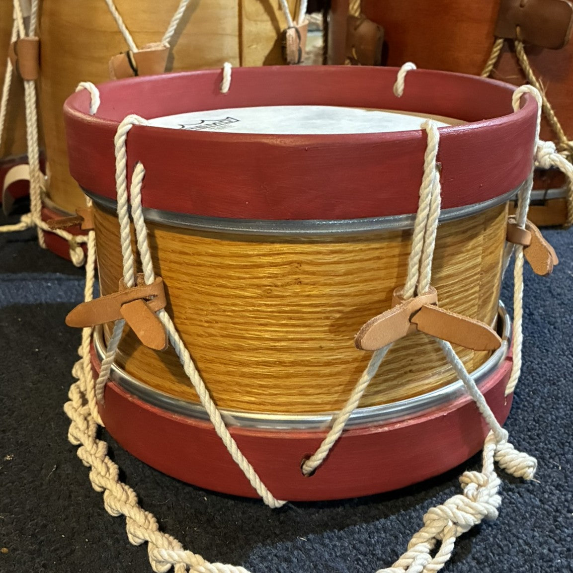 Child Size Rope Tension Tenor Drum – 10" x 5" Maple Shell, Synthetic Heads