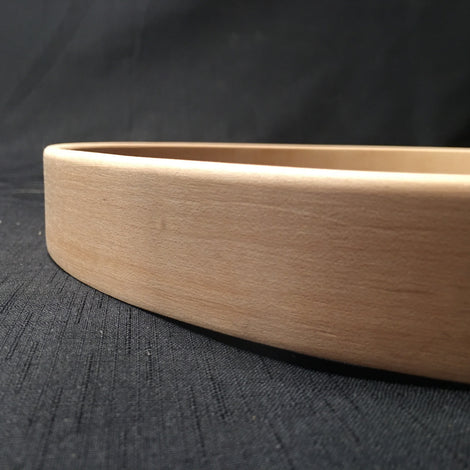 Single Ply, Steam Bent, Solid Maple Bass Drum Counterhoops