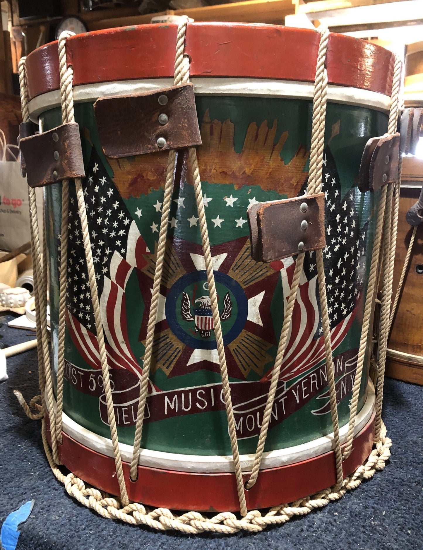 Mount Vernon 596 Moeller Snare Drum 1934