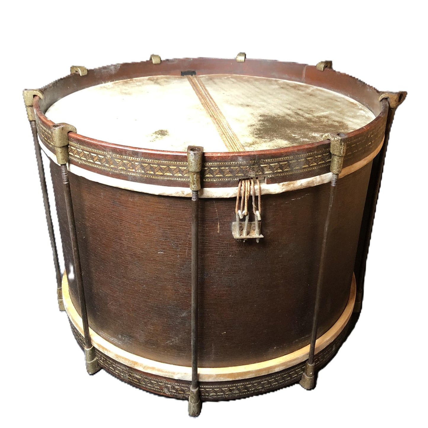 Vintage  J. W. Pepper Drum ca. 1882-1909 in playing condition