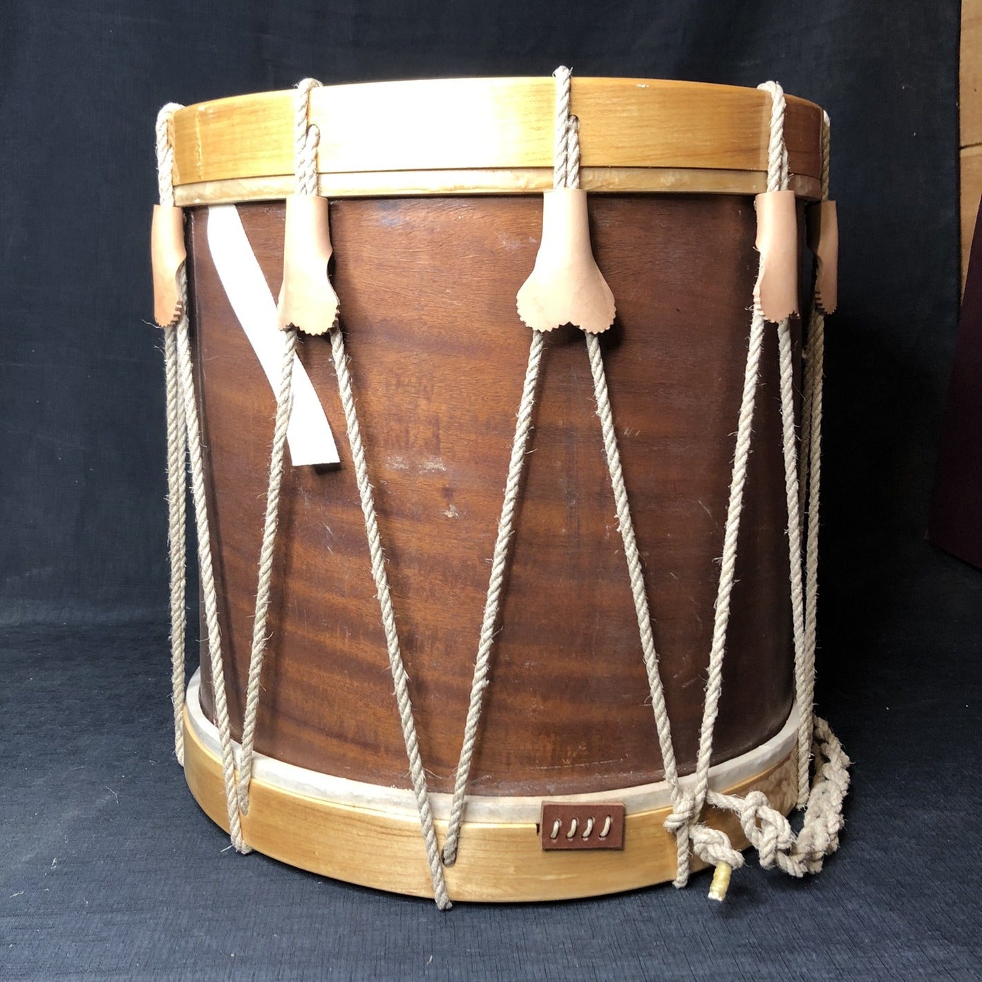 Vintage ready to play rope drum, Eisele shell with new parts
