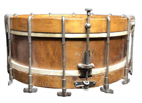HOLIDAY SALE Vintage Walberg & Auge Snare Drum 1920s-1930s