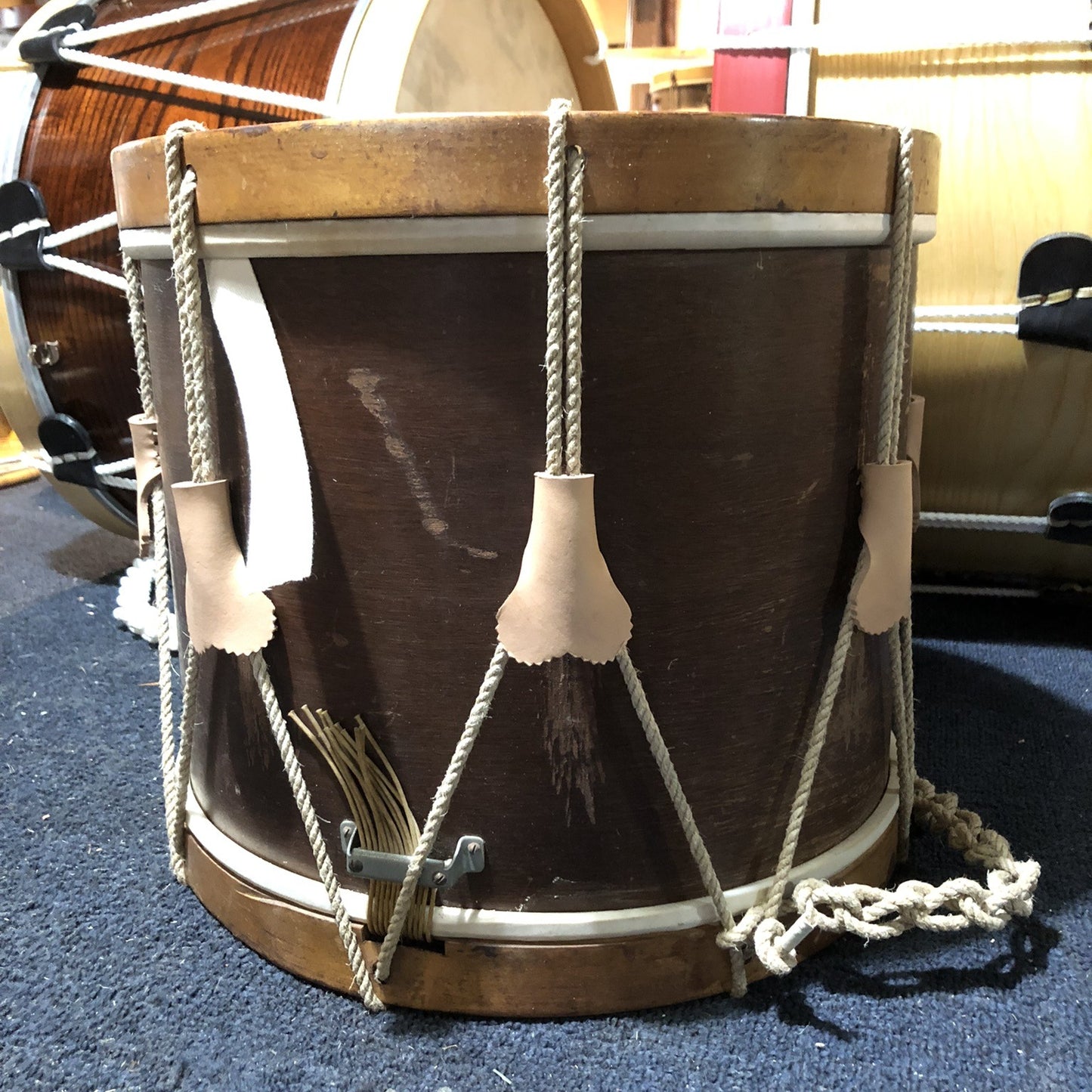 Vintage WFL WWII Era 15x12 snare drum, ready to play