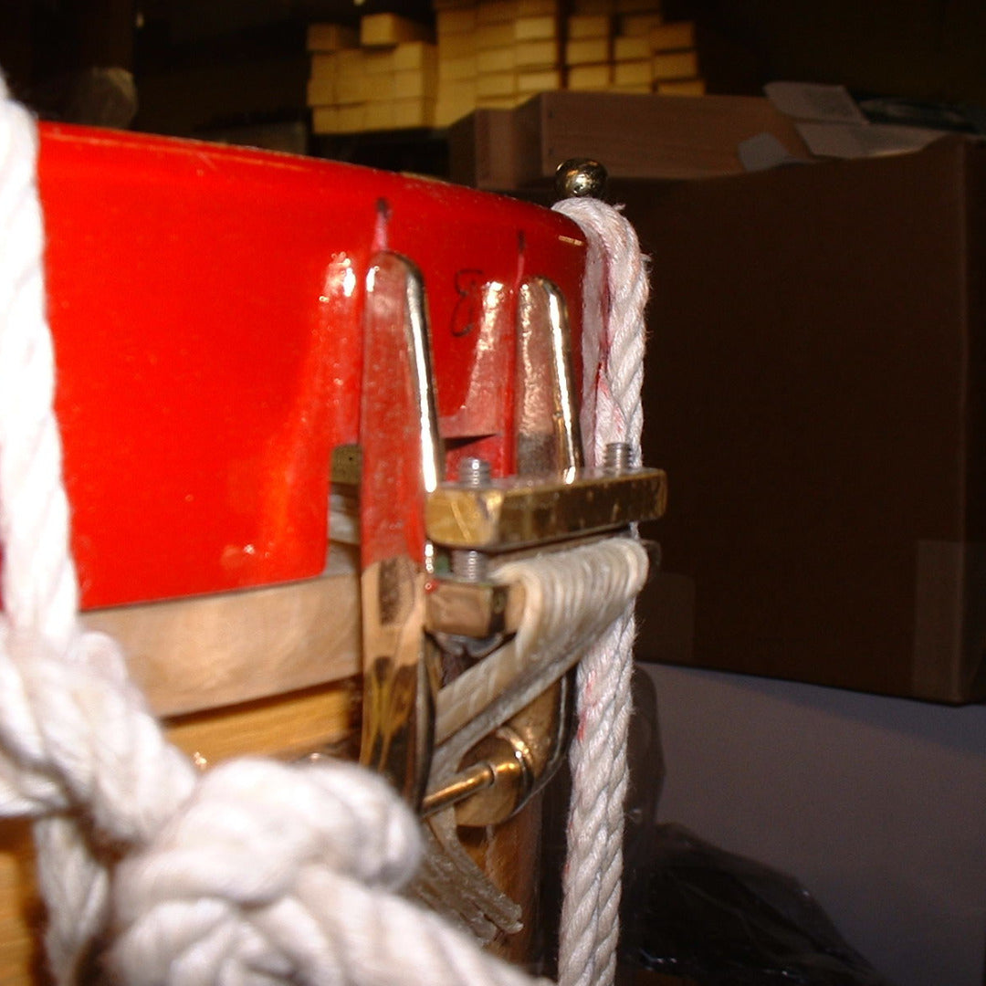 Cooperman Liberty model snare strainer, anchor side