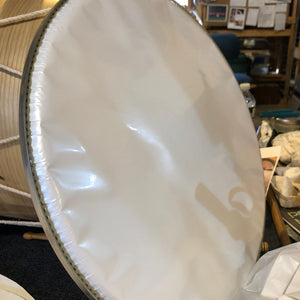Cooperman custom Remo head, kevlar batter side