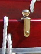 Cooperman bronze drum leg on hoop