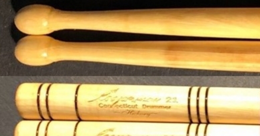 Cooperman model #21 Connecticut Drummer marching snare drumsticks