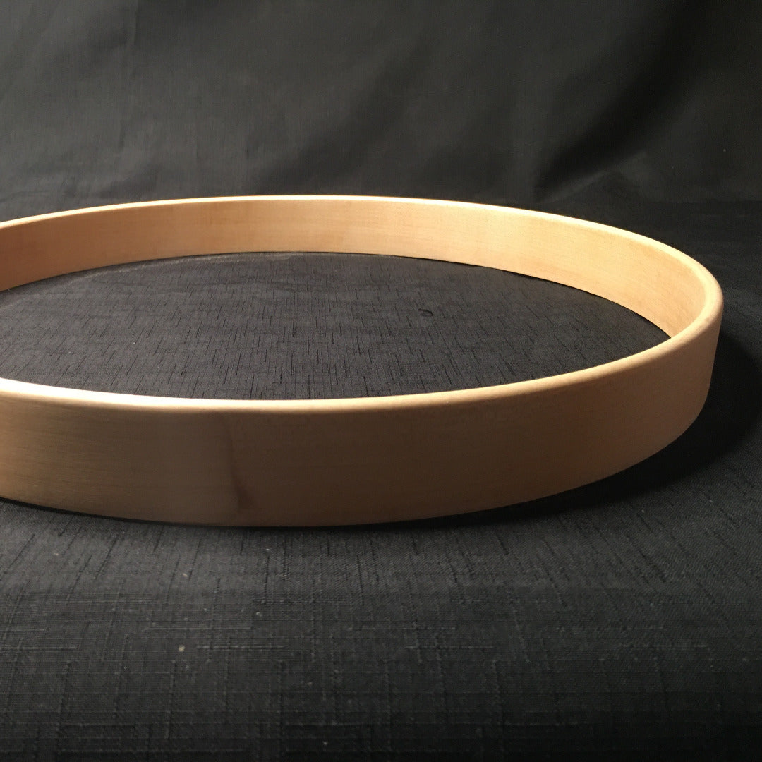 Cooperman solid maple single ply counterhoop, no holes