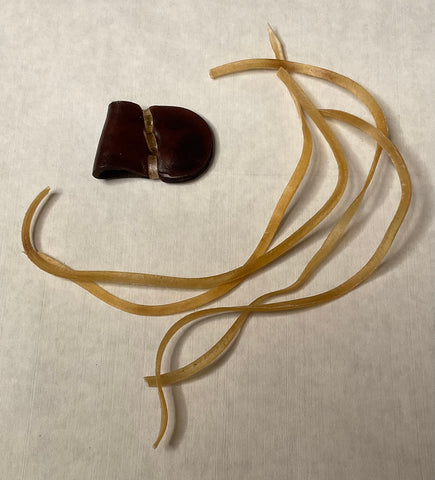 Cooperman vellum laces for drum ears
